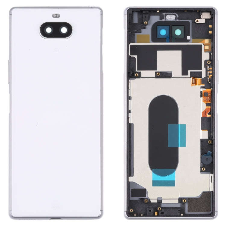 For Sony Xperia 8 Original Battery Back Cover(White)
