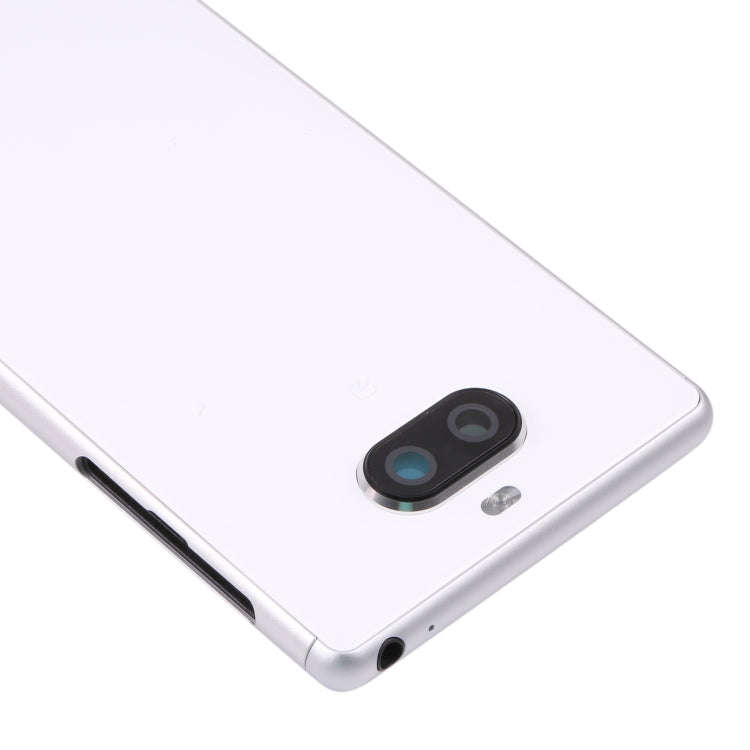 For Sony Xperia 8 Original Battery Back Cover(White)