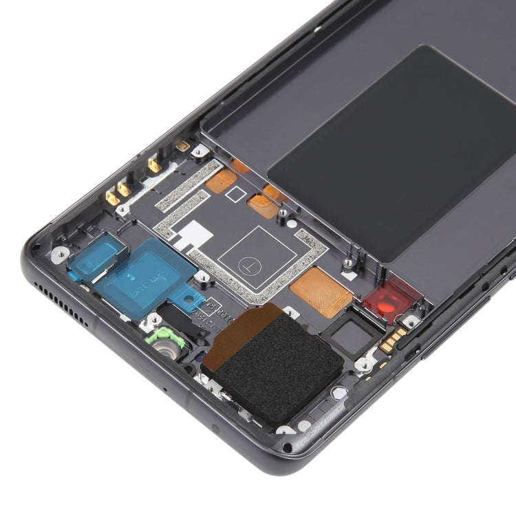 For Xiaomi 12 Pro / 12S Pro AMOLED Original LCD Screen Digitizer Full Assembly with Frame(Black)
