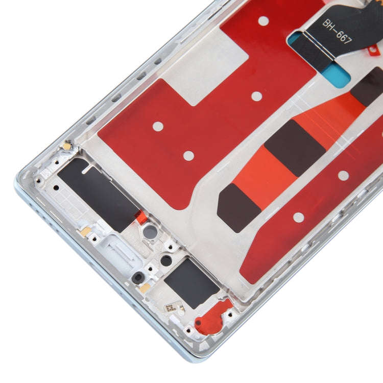 Original LCD Screen For Honor 70 Digitizer Full Assembly with Frame(Blue)