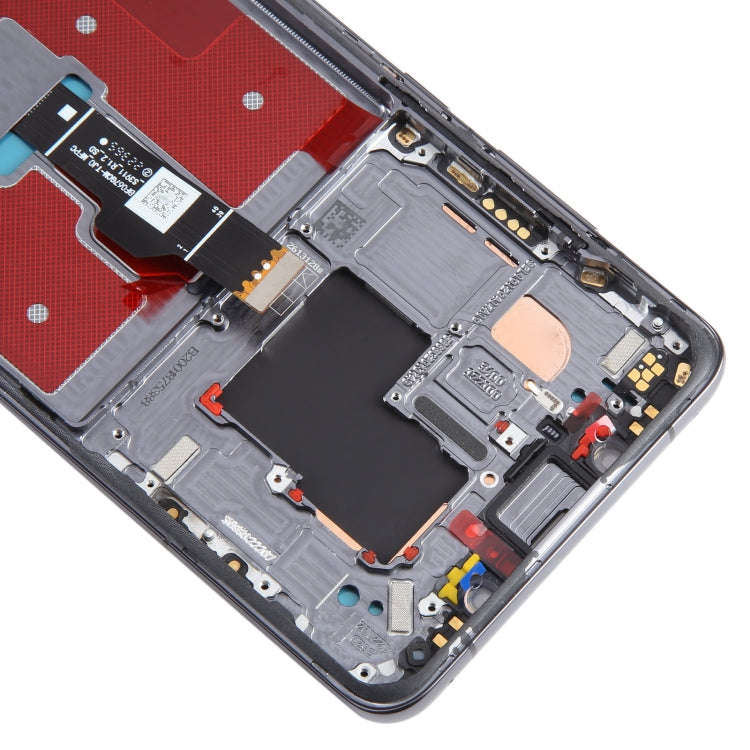 Original LCD Screen For Huawei Mate 50 Pro Digitizer Full Assembly with Frame(Black)