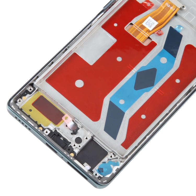 Original LCD Screen For Honor X40 Digitizer Full Assembly with Frame(Green)