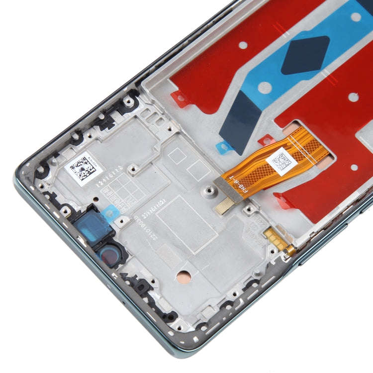 Original LCD Screen For Honor X40 Digitizer Full Assembly with Frame(Green)