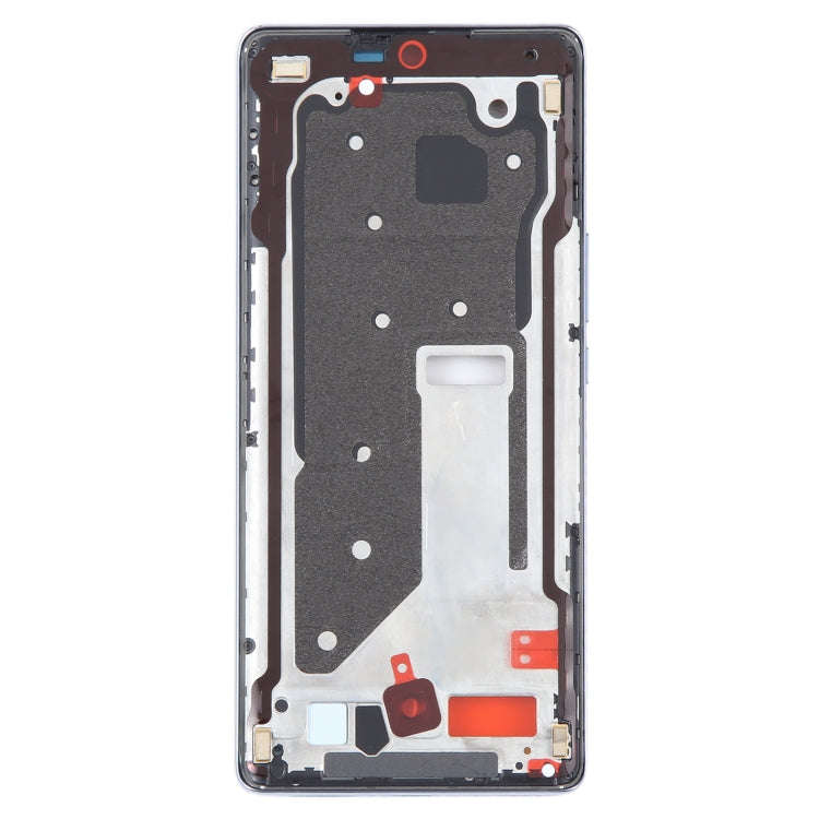 For Honor X40 Front Housing LCD Frame Bezel Plate(Blue)