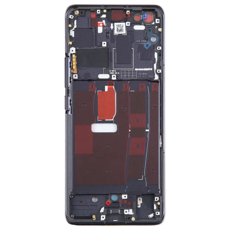 For Huawei nova 7 Pro Front Housing LCD Frame Bezel Plate(Black)