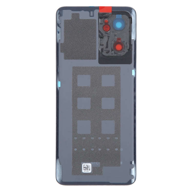 For OPPO Reno7 5G Original Battery Back Cover with Camera Lens Frame(Black)