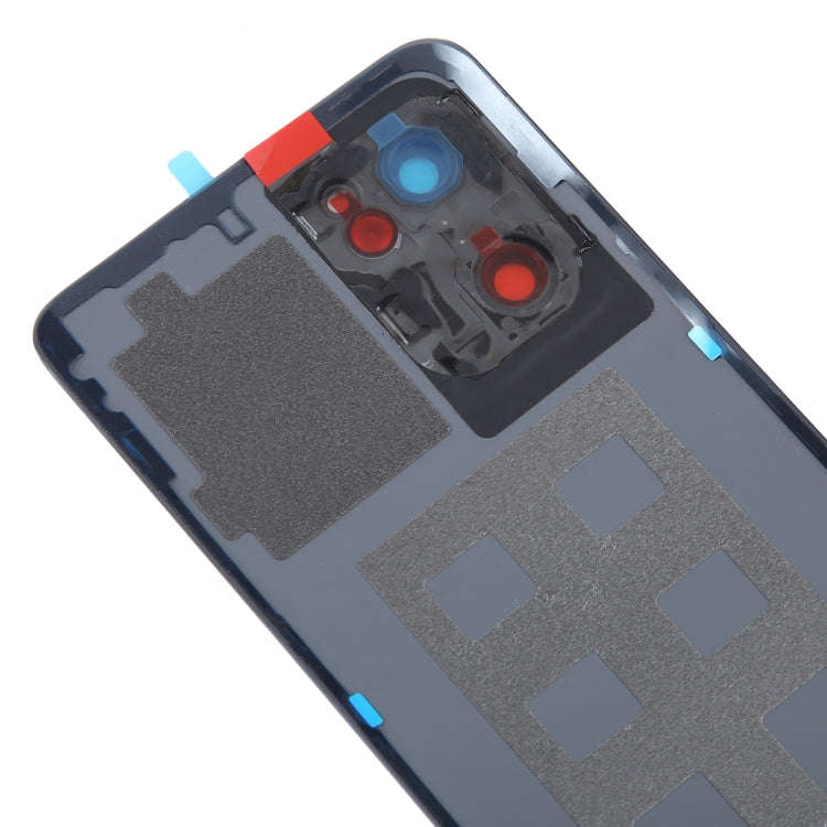 For OPPO Reno7 5G Original Battery Back Cover with Camera Lens Frame(Black)