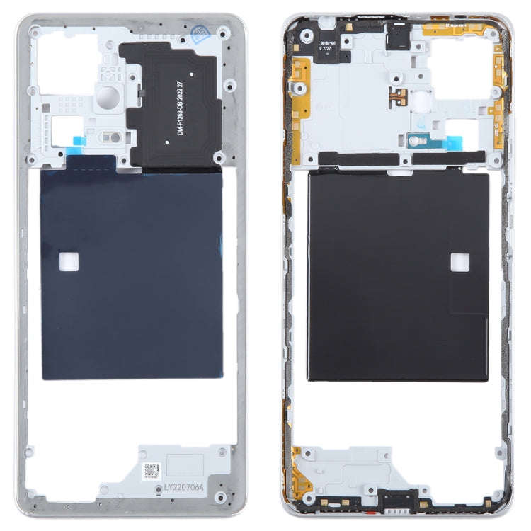 For Xiaomi Redmi Note 12 Pro+ Original Middle Frame Bezel Plate (Silver)