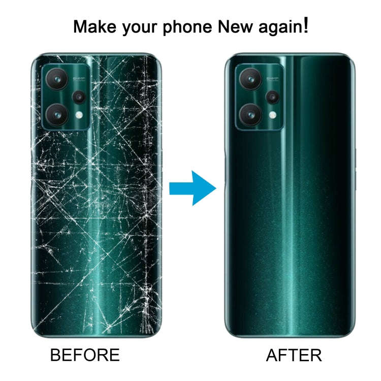 For Realme 9 Pro Original Battery Back Cover with Camera Lens Cover(Green)