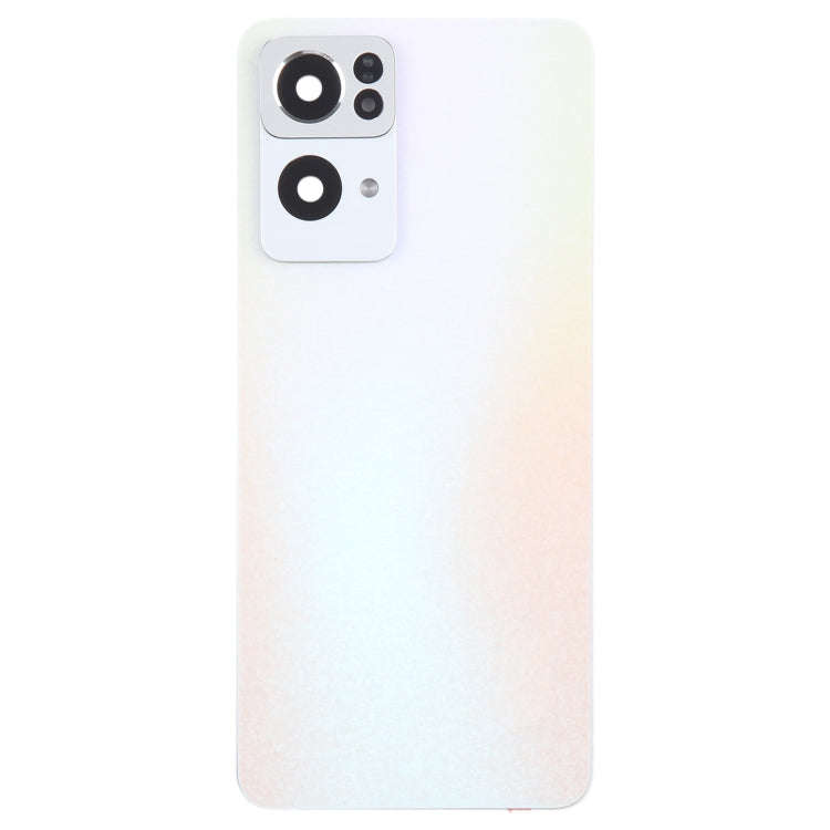 For OPPO Reno7 Pro Original Battery Back Cover with Camera Lens Frame(Gold)