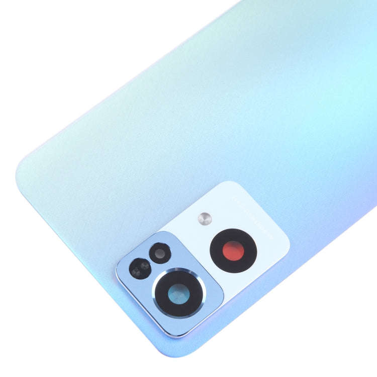 For OPPO Reno7 Pro Original Battery Back Cover with Camera Lens Frame(Blue)