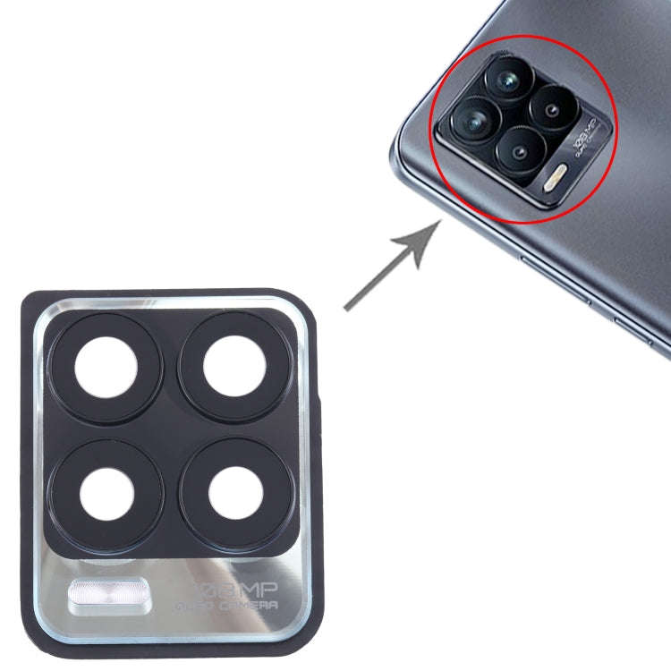 For Realme 8 Pro Original Camera Lens Cover (Silver)