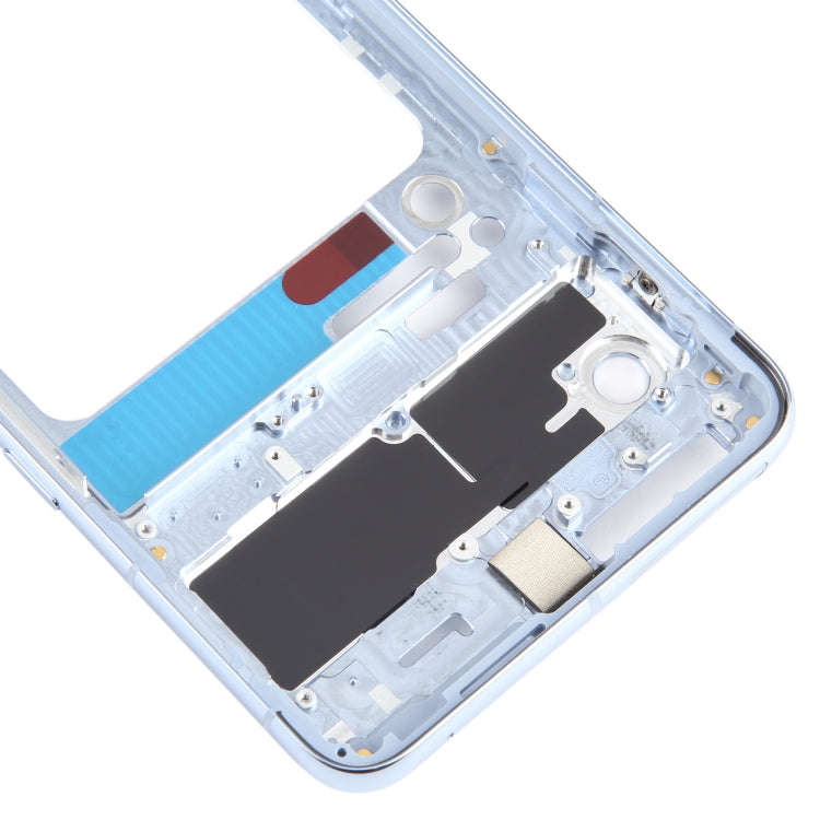 For Google Pixel 8 Pro Original Front Housing LCD Frame Bezel Plate (Blue)