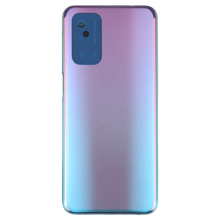 For OPPO A93 5G Battery Back Cover with Middle Frame(Blue)