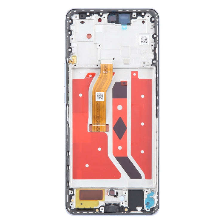 For Honor X9b Original LCD Screen Digitizer Full Assembly with Frame (Silver)