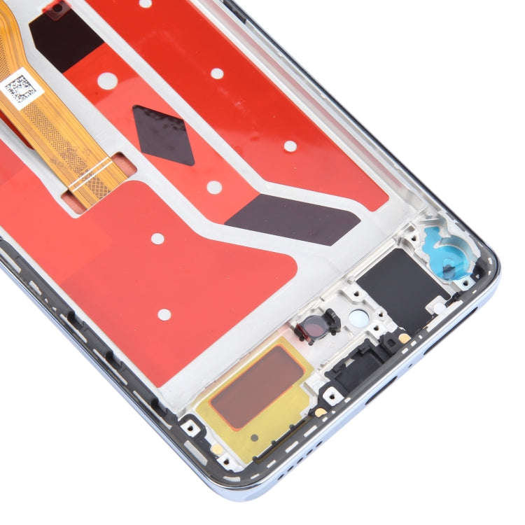 For Honor X9b Original LCD Screen Digitizer Full Assembly with Frame (Silver)