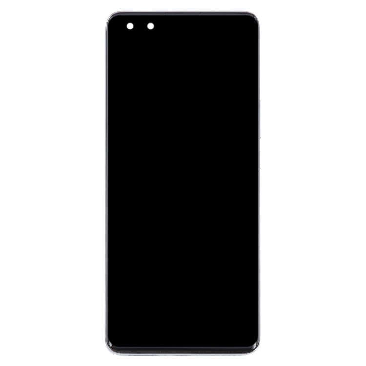 For Huawei Nova 10 Pro Original LCD Screen Digitizer Full Assembly with Frame (Silver)