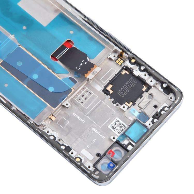 For Huawei Nova 10 Pro Original LCD Screen Digitizer Full Assembly with Frame (Silver)