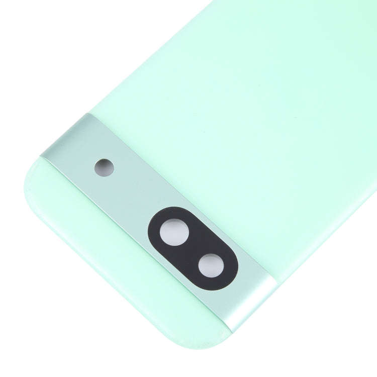 For Google Pixel 8A Battery Back Cover with Camera Lens Cover(Green)