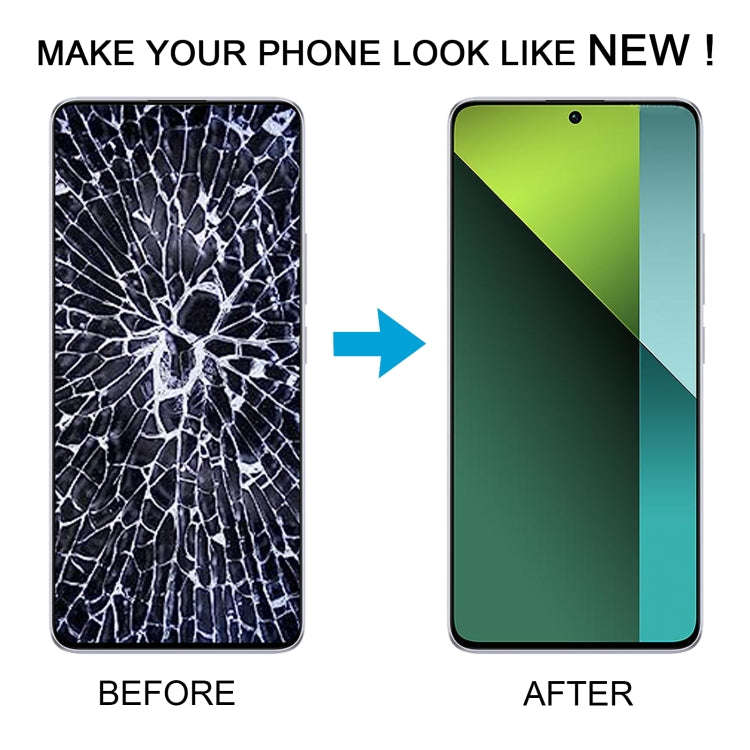 For Xiaomi Redmi Note 13 Pro 5G Original AMOLED Material LCD Screen Digitizer Full Assembly with ...