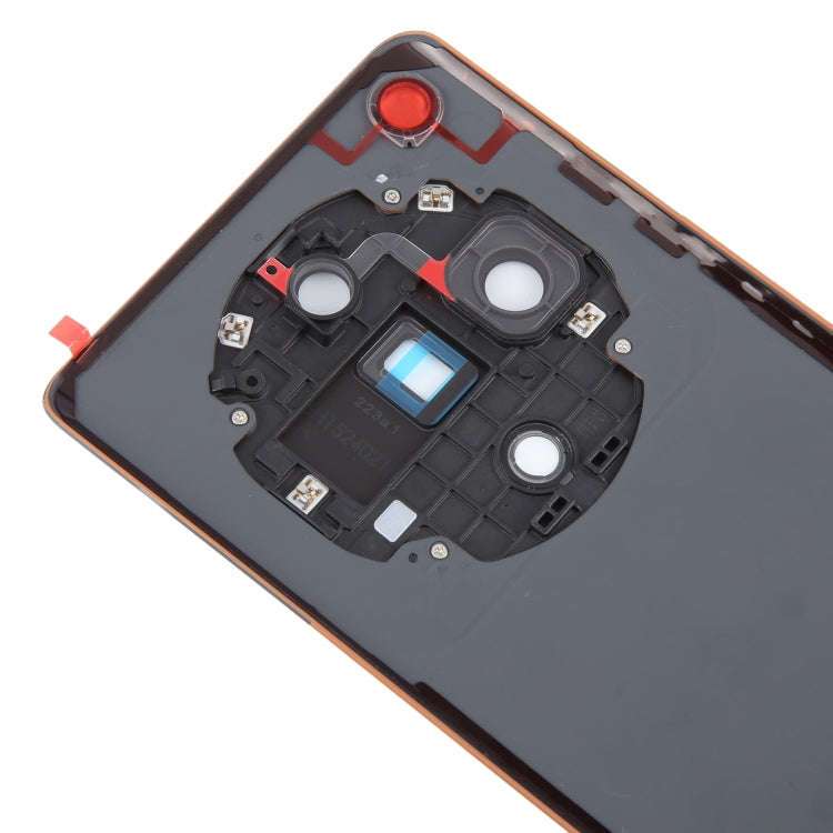 For OPPO Find X7 Original Battery Back Cover with Camera Lens Frame(Brown)