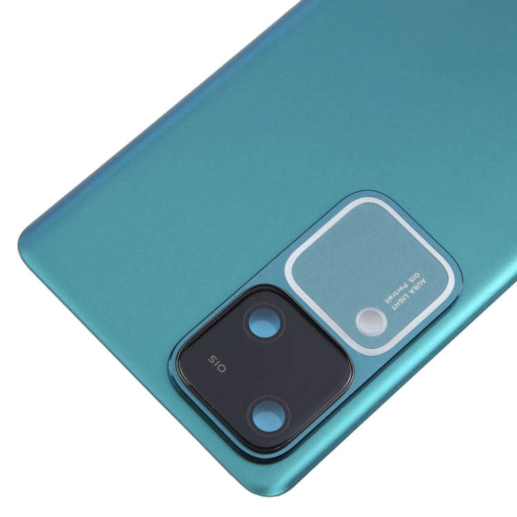 For vivo V30 Battery Back Cover with Camera Lens Frame(Green)