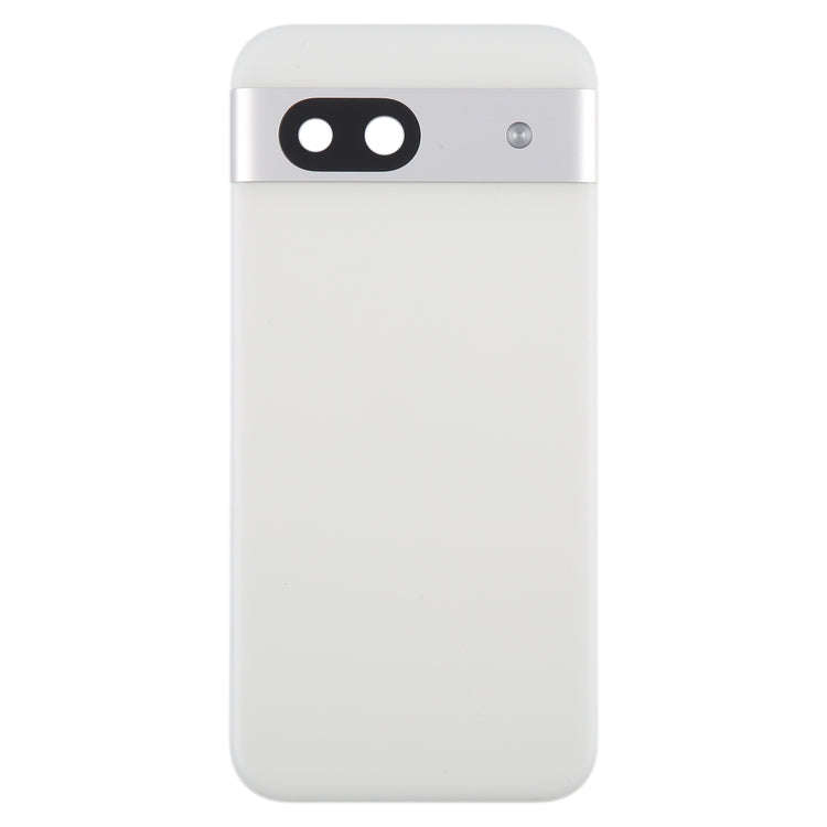 For Google Pixel 8a Original Battery Back Cover with Camera Lens Cover(Silver)