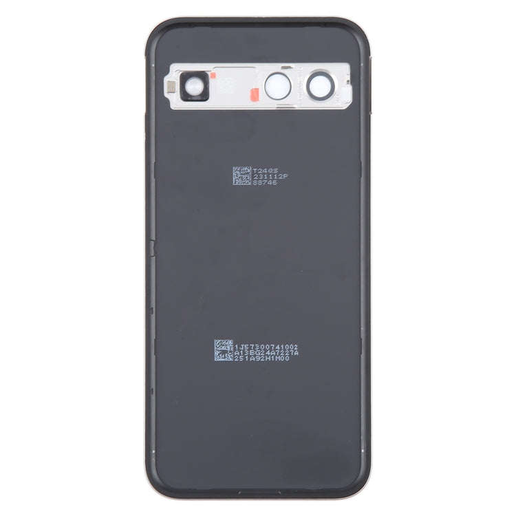 For Google Pixel 8a Original Battery Back Cover with Camera Lens Cover(Silver)