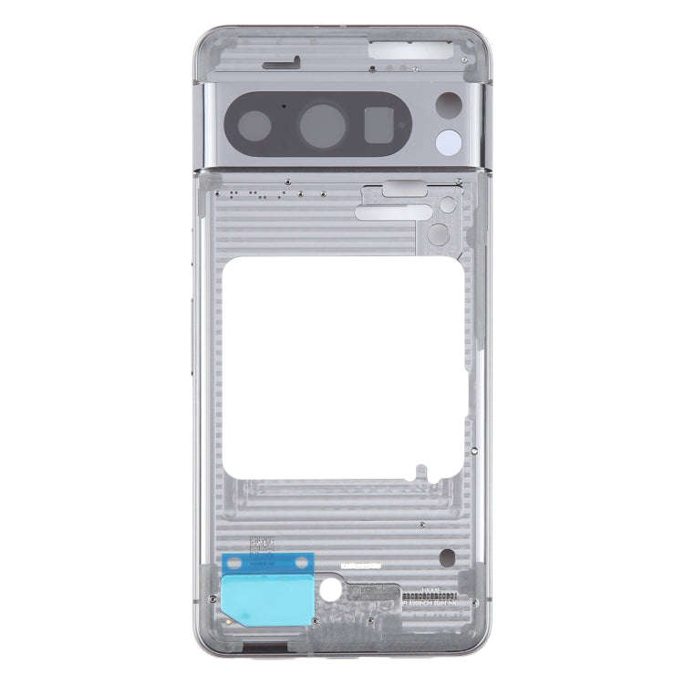 For Google Pixel 8 Pro Original Middle Frame Bezel Plate (Black)