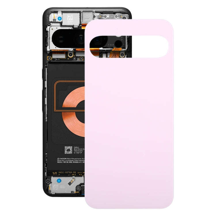 For Google Pixel 9 Pro Original Battery Back Cover(Pink)