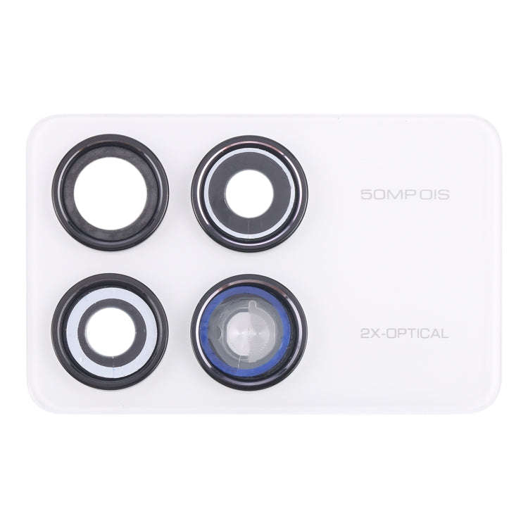 For Xiaomi Redmi K70 Pro Back Camera Lens Frame (White)