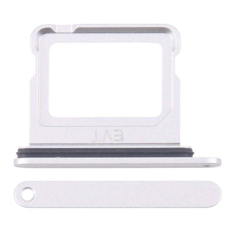 For iPhone 16 SIM + SIM Card Tray (Silver)