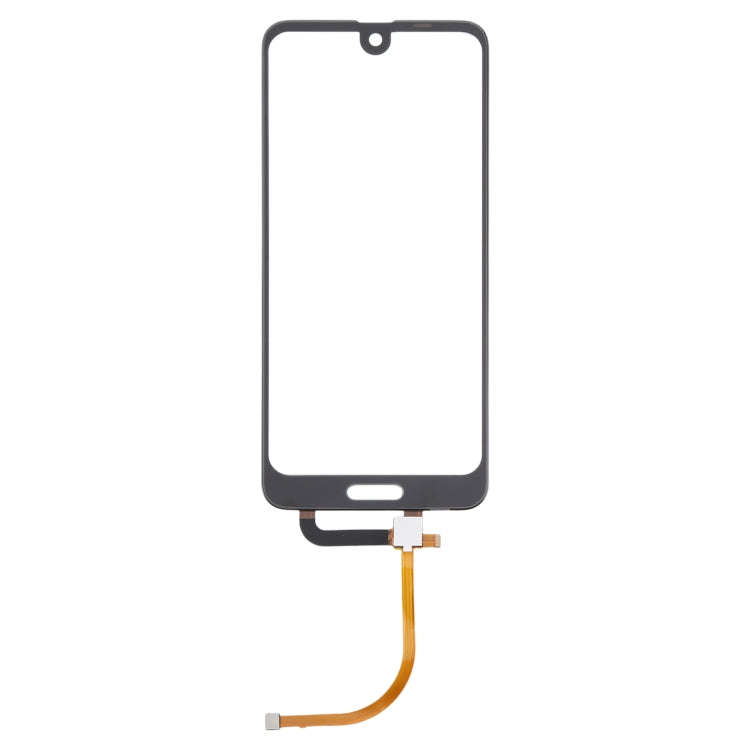 For Sharp Aquos R2 Touch Panel (Black)