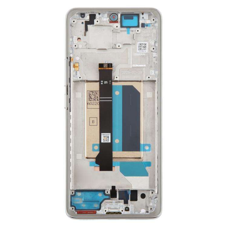 For Xiaomi Redmi Note 14 Pro+ 5G Original LCD Screen Digitizer Full Assembly with Frame (Silver)