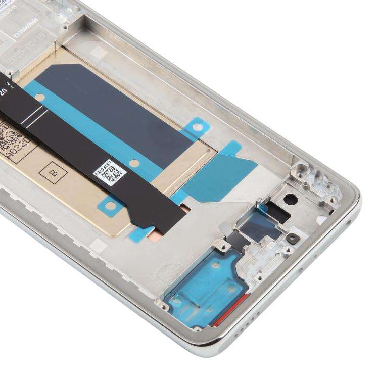 For Xiaomi Redmi Note 14 Pro+ 5G Original LCD Screen Digitizer Full Assembly with Frame (Silver)