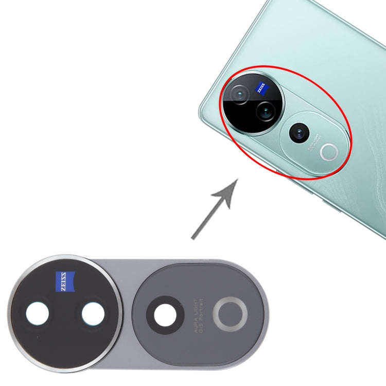For vivo V40 Pro Original Rear Camera Lens Cover (Grey)