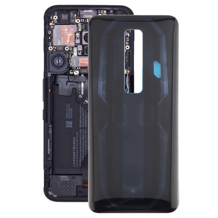 For ZTE nubia RedMagic 7 NX679J Glass Battery Back Cover(Black)