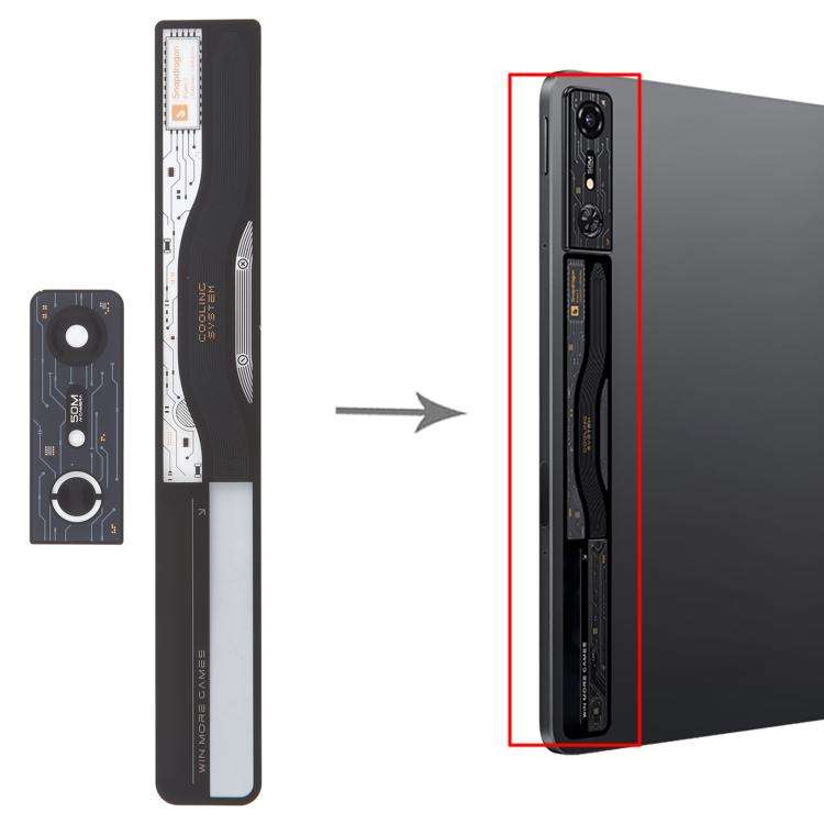 For ZTE Nubia RedMagic Gaming Tablet Pro 2024 / RedMagic Nova 10.9 Back Camera Lens