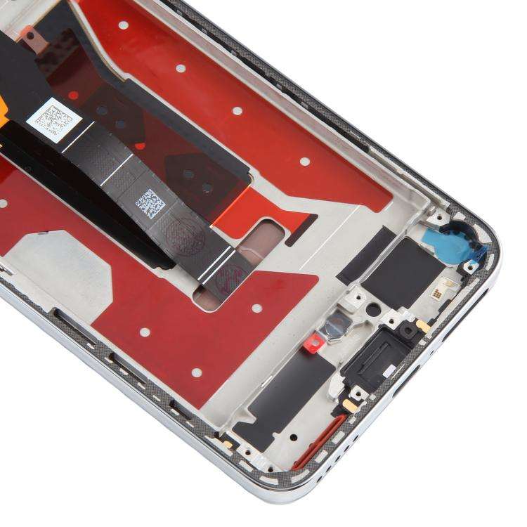 For Honor 300 Original LCD Screen Digitizer Full Assembly with Frame (Silver)