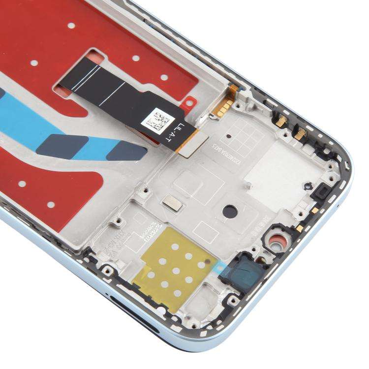 For Honor X60i Original LCD Screen Digitizer Full Assembly with Frame (Blue)