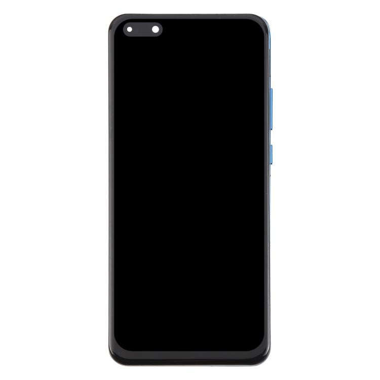For Huawei P40 Pro TFT LCD Screen Digitizer Full Assembly with Frame, Not Supporting Fingerprint ...