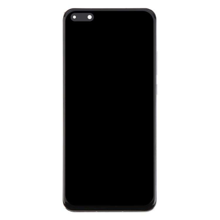 For Huawei P40 Pro TFT LCD Screen Digitizer Full Assembly with Frame, Not Supporting Fingerprint ...