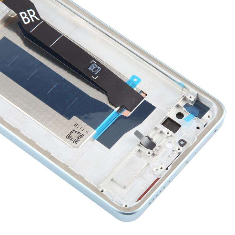 For Xiaomi Poco X7 Pro AMOLED Original LCD Screen Digitizer Full Assembly with Frame (Blue)
