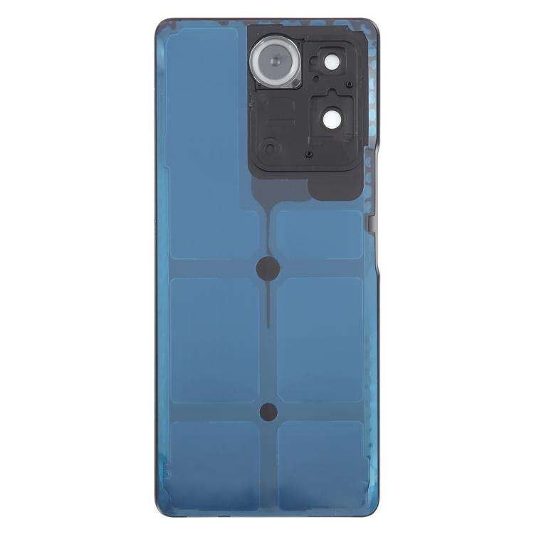 For vivo T2 Pro Battery Back Cover with Camera Lens Frame(Black)
