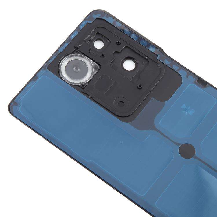 For vivo T2 Pro Battery Back Cover with Camera Lens Frame(Black)