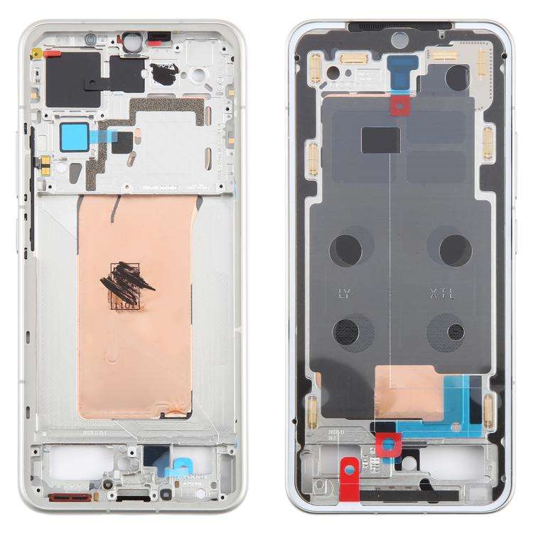 For Xiaomi 15 Original Middle Frame Bezel Plate(Frosted silver)
