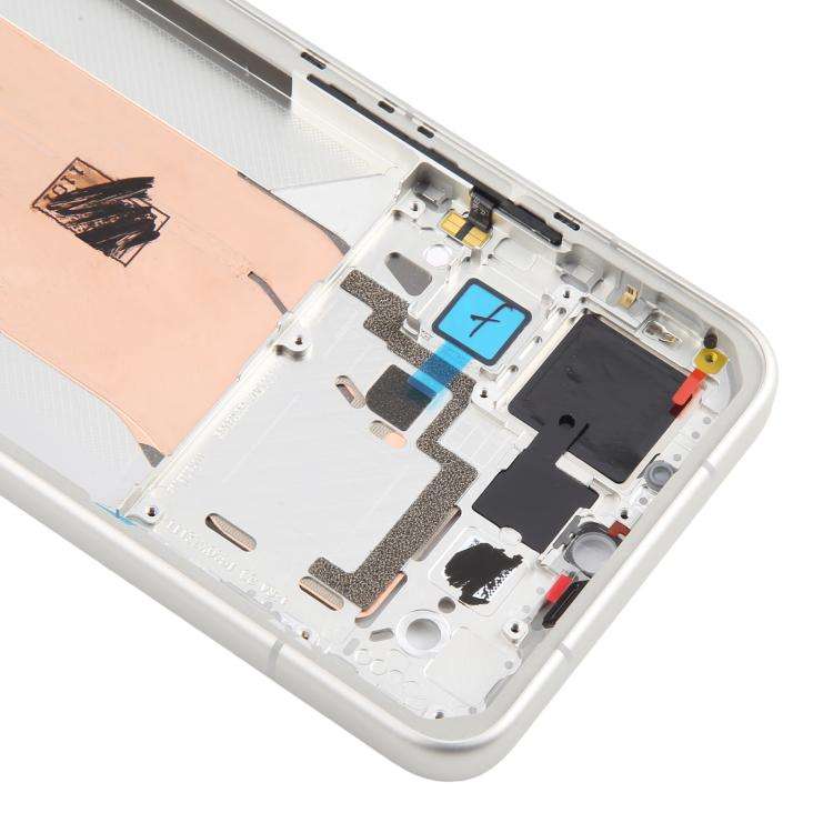 For Xiaomi 15 Original Middle Frame Bezel Plate(Frosted silver)
