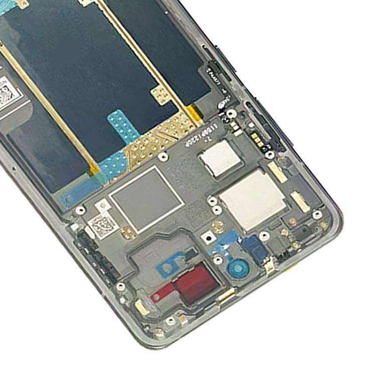 For OnePlus 13R CPH2645 CPH2691 CPH2647 Middle Frame Bezel Plate (White)