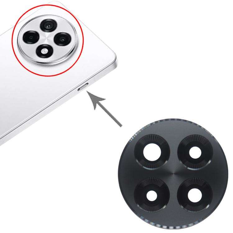 For OnePlus Ace 5 PKG110 Back Camera Lens (Black)