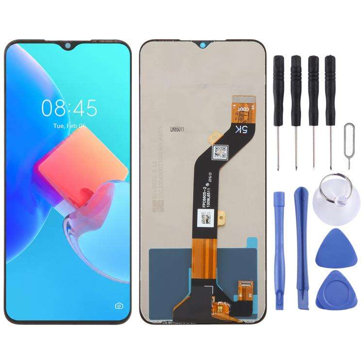 TFT LCD Screen For Tecno Spark 8C with Digitizer Full Assembly